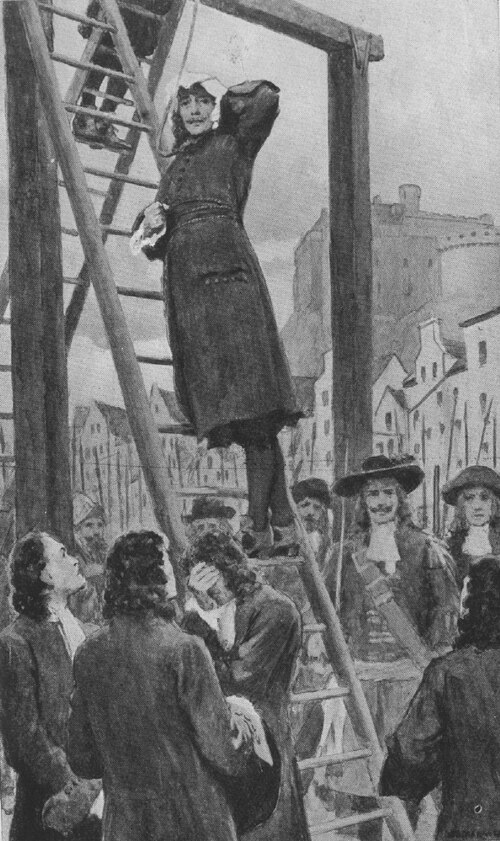 Execution of the Rev. James Guthrie, Edinburgh, 1661 — one of the first Covenanting martyrs